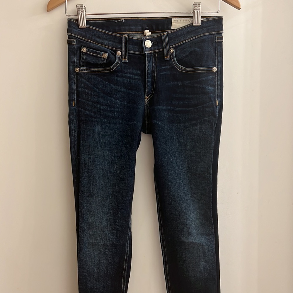Rag & Bone High Rise Skinny Jeans Size 26
